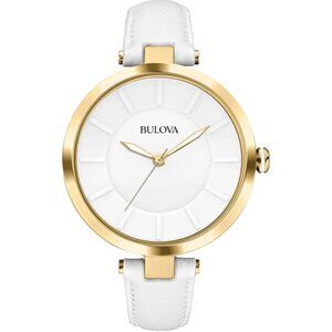 Bulova Women’s 97L140 Round Stainless Steel Watch – 38mm